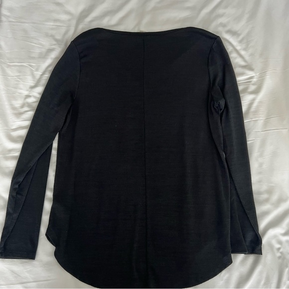 Gap Maternity V-Neck Sweater, Black, Size Large - Picture 2 of 4